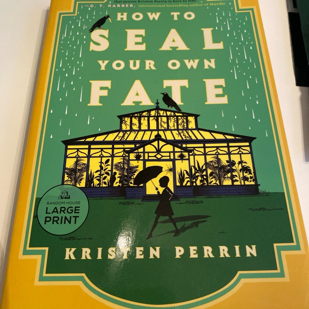 How to Seal Your Own Fate Book paperback Large print